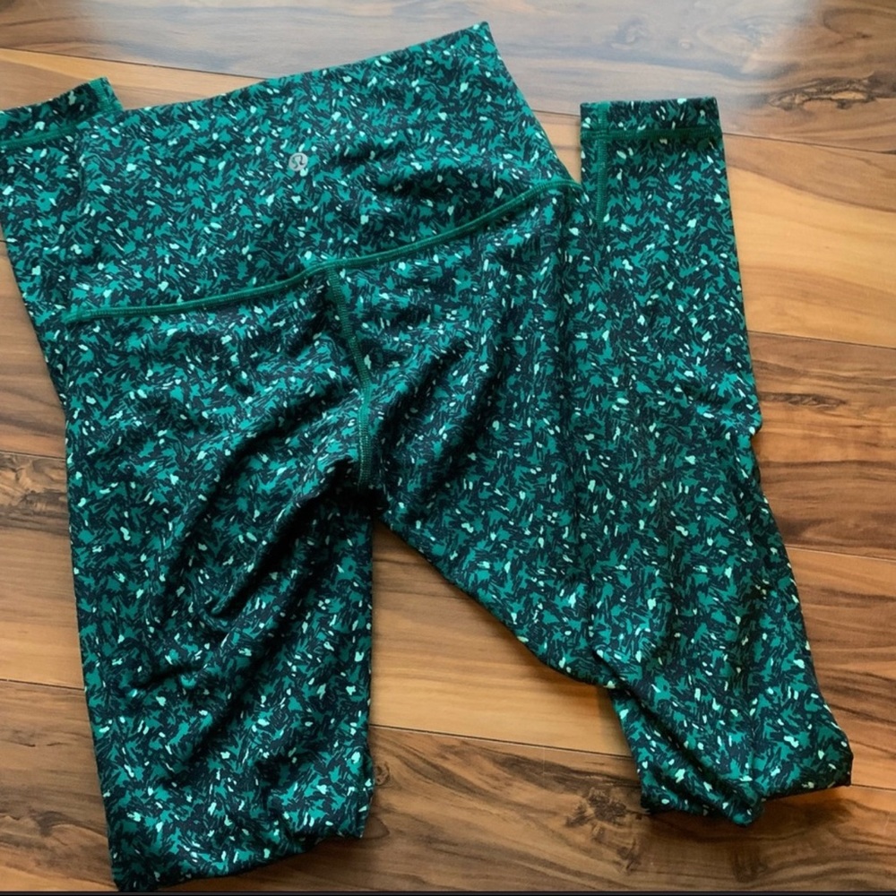 Lululemon  green leggings 6